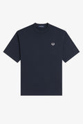BACK PRINT T-SHIRT-NAVY