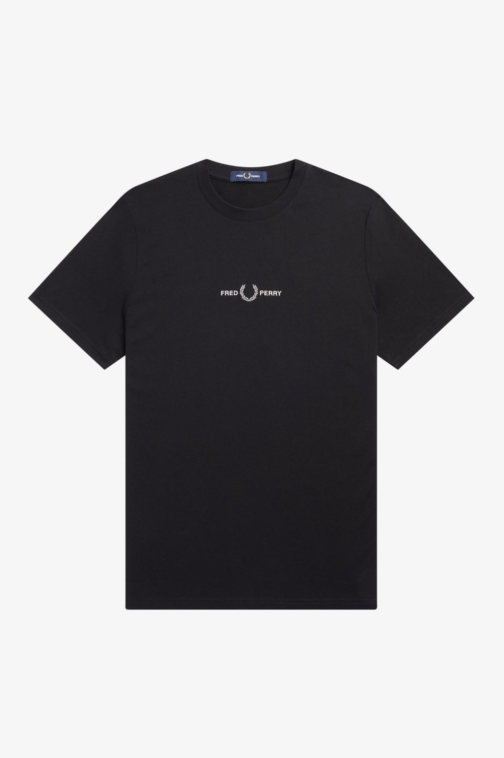 EMBROIDERED PANEL T-SHIRT