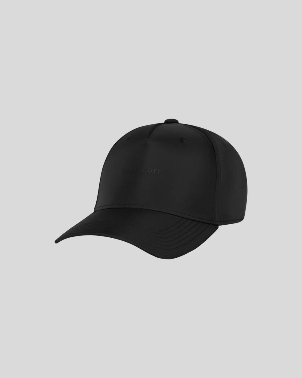 SHELL FABRIC CAP-BLACK
