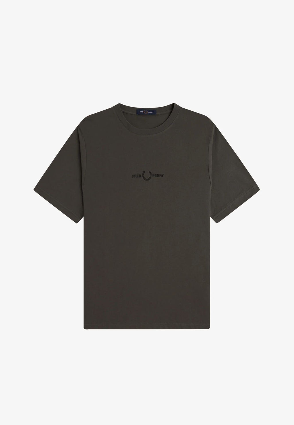 EMBROIDERED T-SHIRT-GREEN