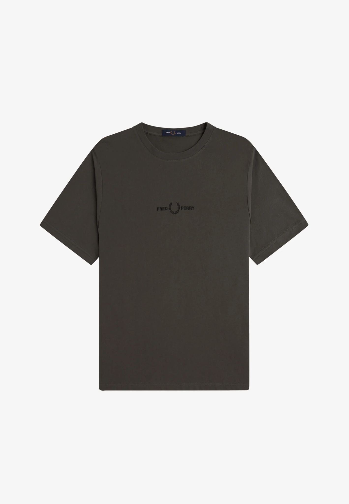 EMBROIDERED T-SHIRT-GREEN