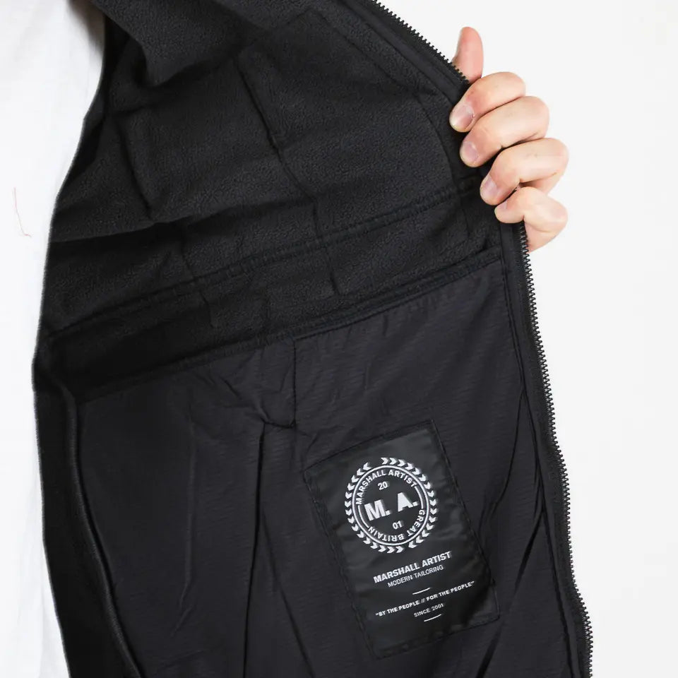 SCAFELL FLEECE JACKET - BLACK