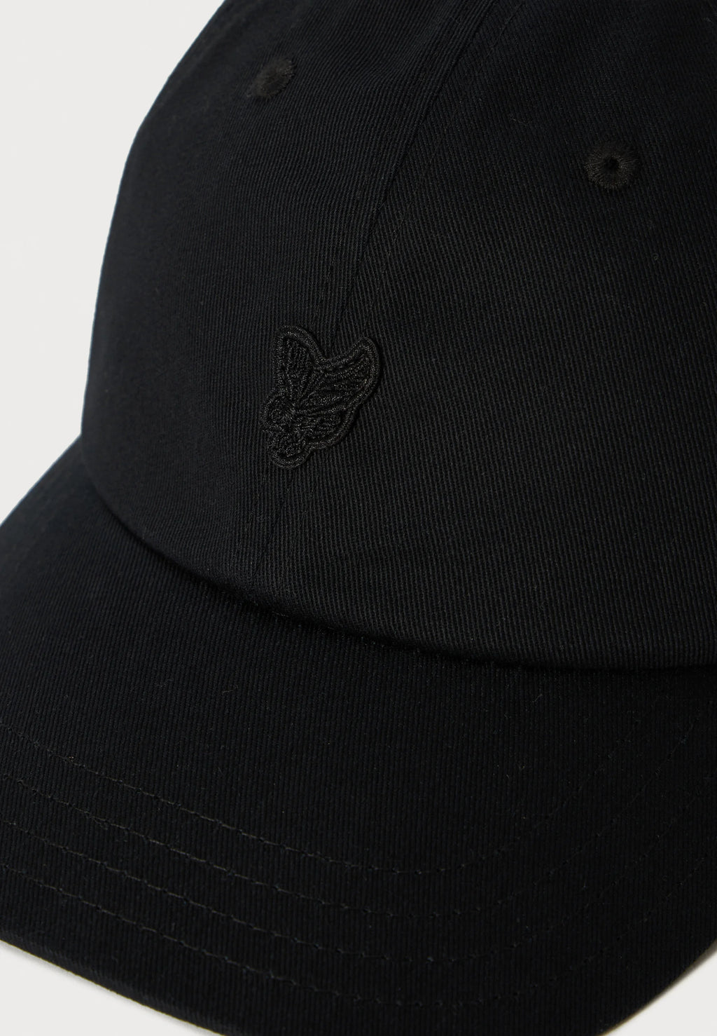 TONAL EAGLE BASEBALL CAP - JET BLACK