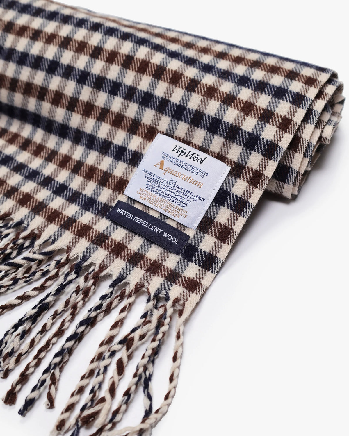 WOOL ICONIC SCARF - CLUB CHECK