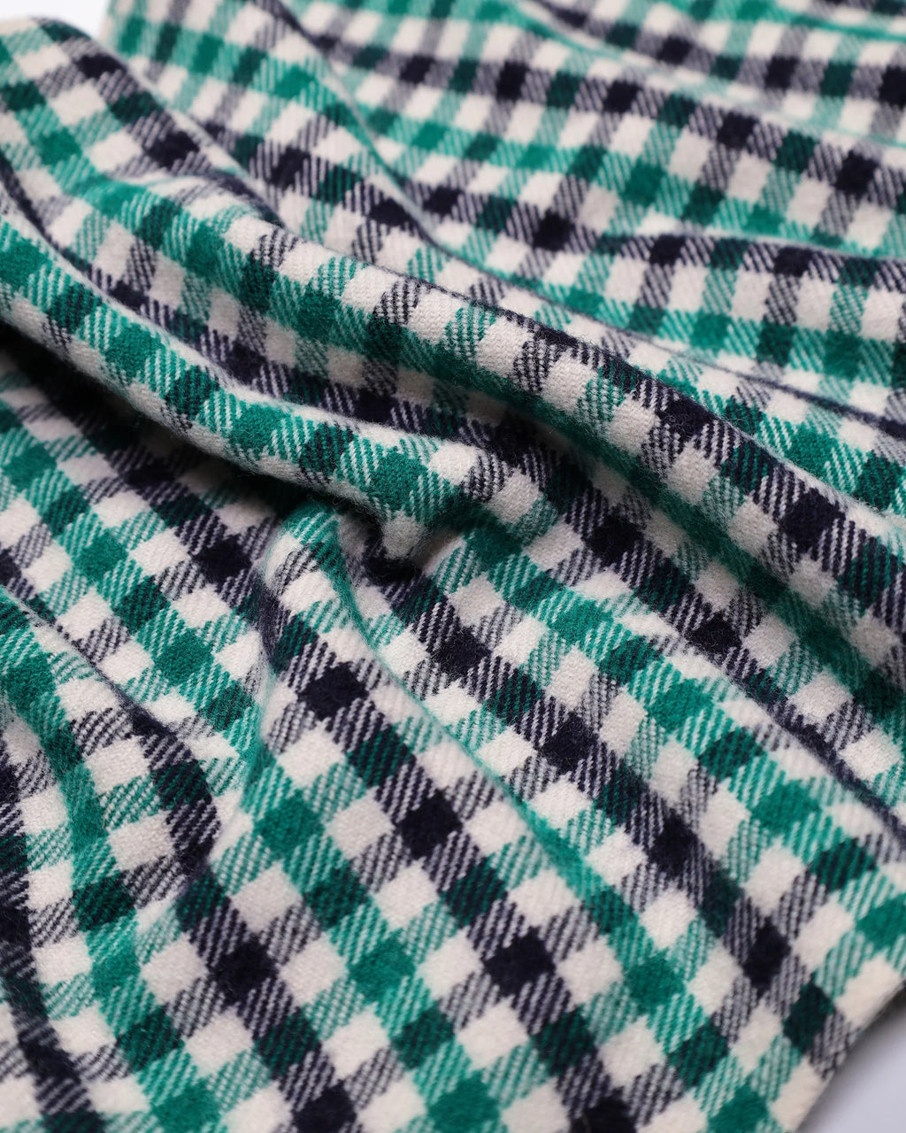 WOOL ICONIC SCARF - GREEN