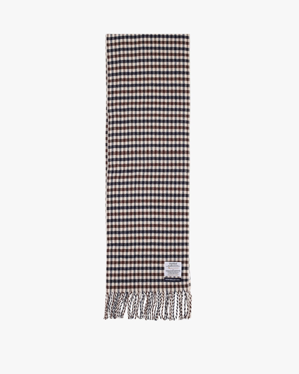 WOOL ICONIC SCARF - CLUB CHECK
