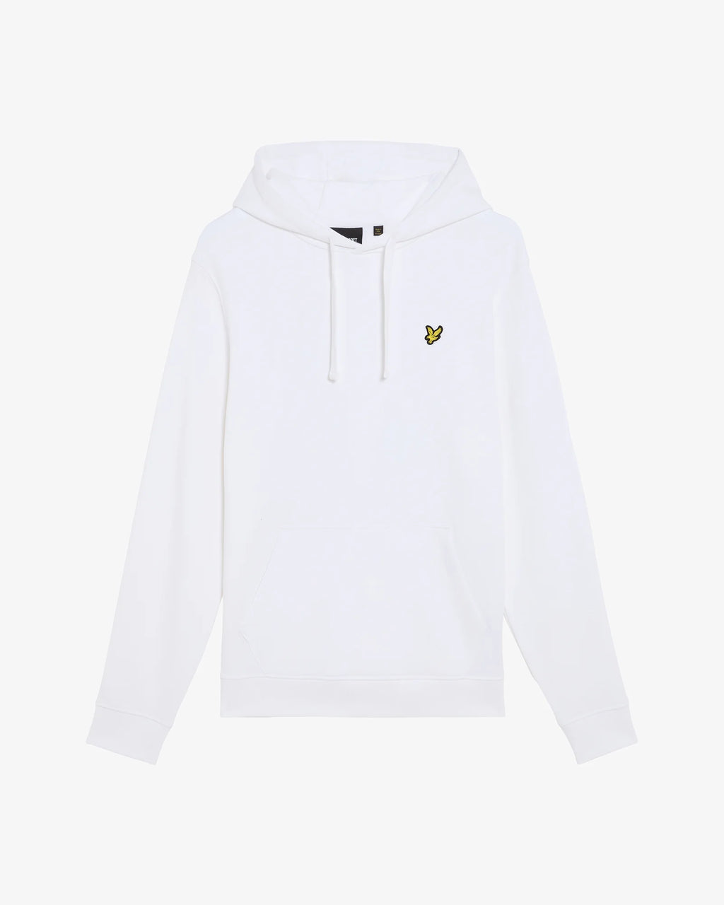 BRUSHBACK PULLOVER HOODIE - WHITE