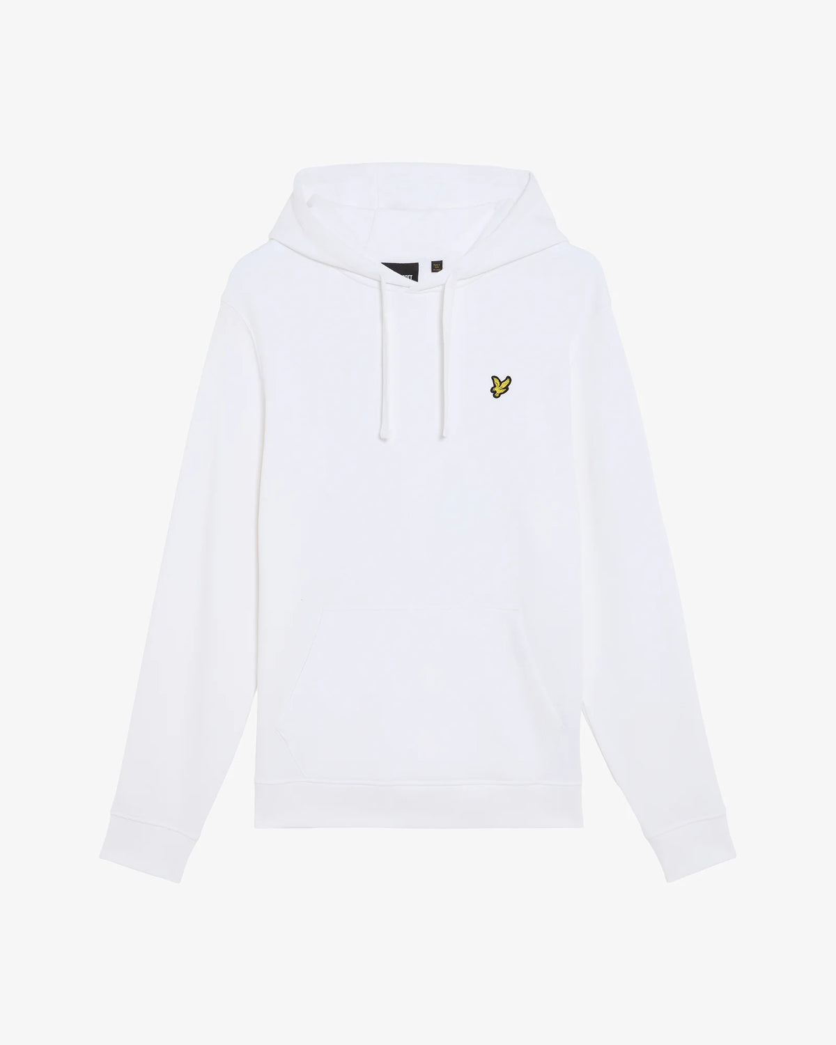 BRUSHBACK PULLOVER HOODIE - WHITE
