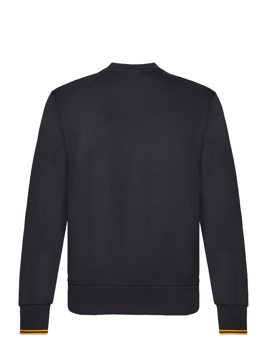 CREW NECK SWEATSHIRT - ANCHORGRY/GOLDEN
