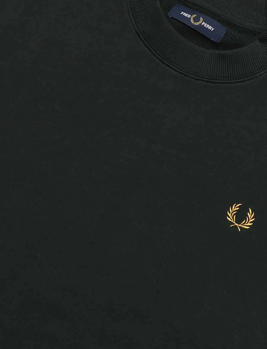 CREW NECK SWEATSHIRT - NIGHTGREEN/DSKBL/DKCA