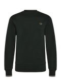 CREW NECK SWEATSHIRT - NIGHTGREEN/DSKBL/DKCA