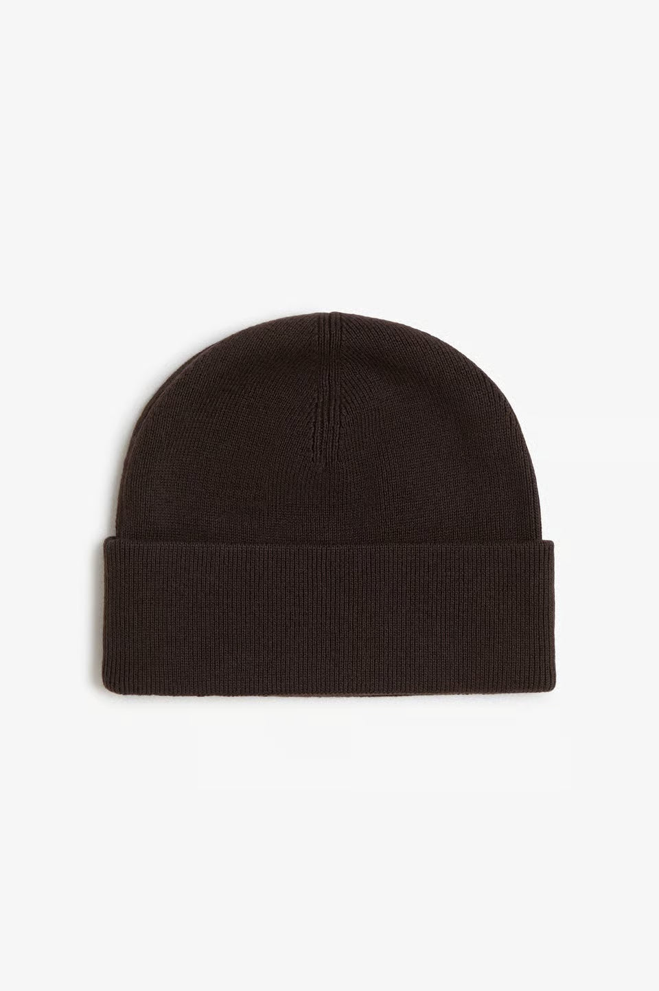 CLASSIC MERINO WOOL BEANIE - RICH BROWN