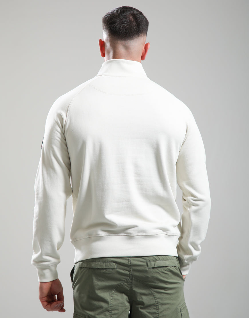 SIREN 1/4 ZIP SWEAT - SILVER BIRCH
