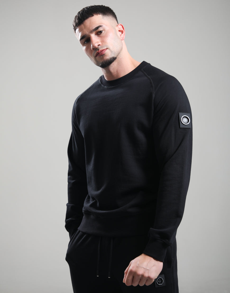 SIREN CREW SWEAT - BLACK