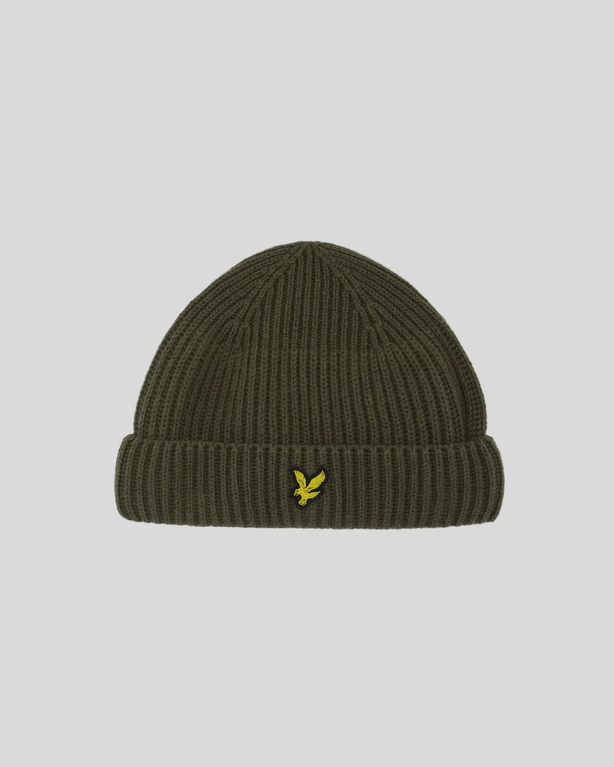 RIBBED BEANIE - TRUE OLIVE