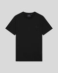 TONAL EAGLE PLAIN T-SHIRT - BLACK