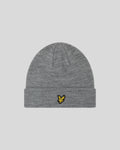 BASIC BEANIE - MID GREY MARL